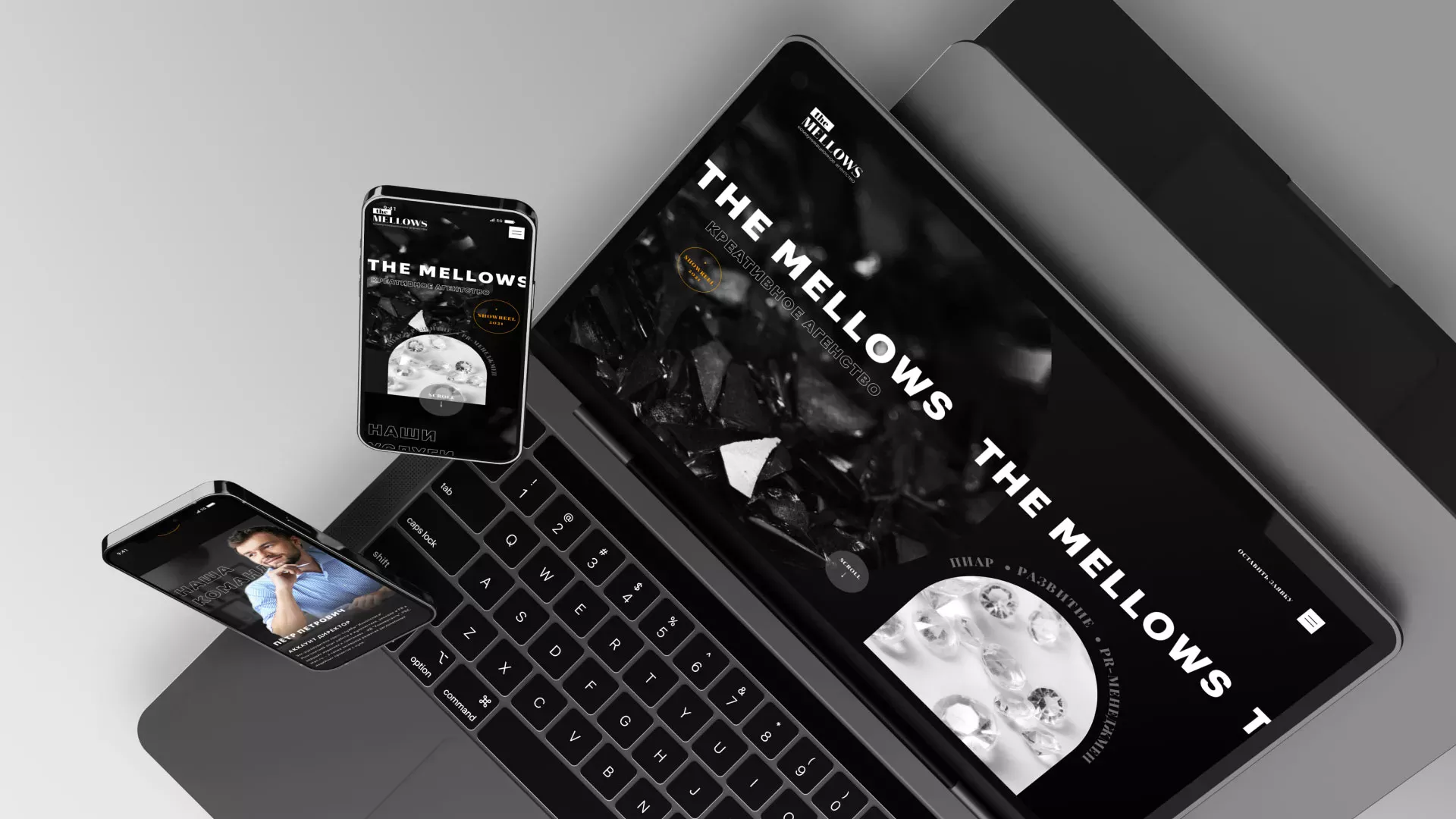 Разработка сайта креативного агентства «The Mellows» в Костроме